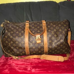 Louis Vuitton monogram keepall bandouliere